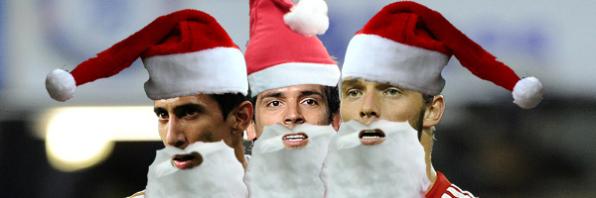 Footballers with festive names