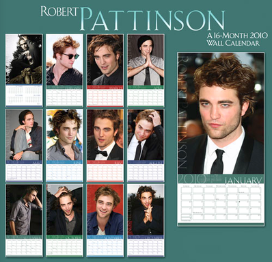 Robert Pattinson calendar
