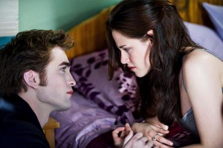 Edward and Bella in "New Moon"