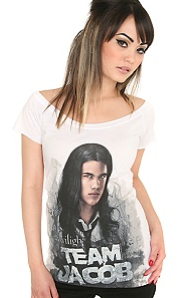 Team Jacob shirt at Hot Topic