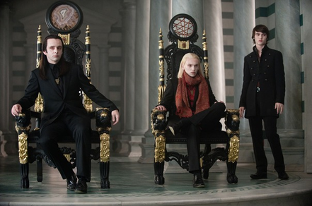 Aro, Caius, and Alec in "New Moon"
