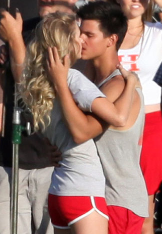 Taylor Swift and Taylor Lautner