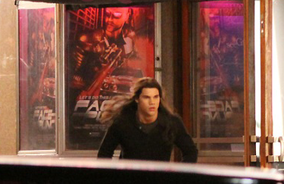 Jacob running out of theatre