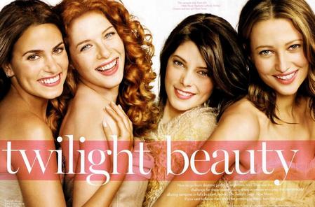 Twilight Beauty in Glamour magazine
