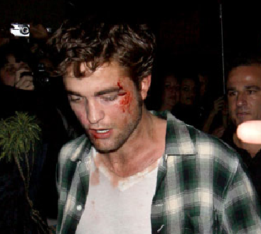 Robert filming "Remember Me"