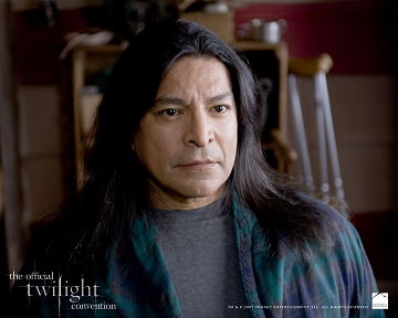 Gil Birmingham as Billy Black in "New Moon"