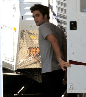 Rob filming "Eclipse"