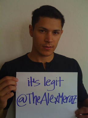 Alex Meraz joins Twitter