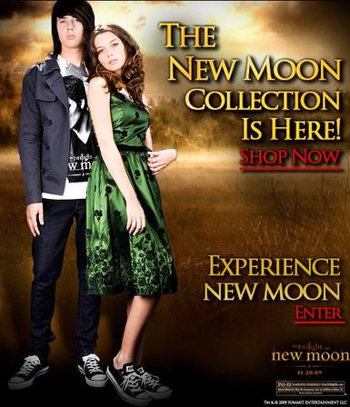 "New Moon" at Hot Topic