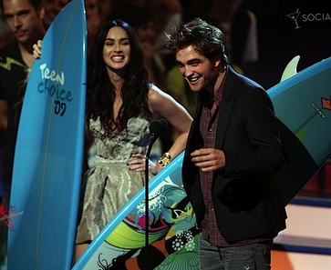Rob and Megan Fox at the TCAs