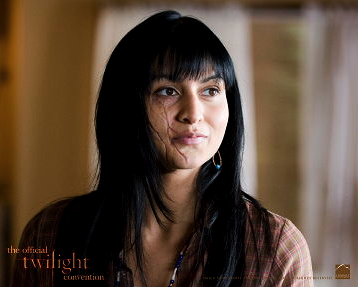Tinsel Korey as Emily Young in "New Moon"