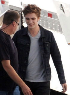 Rob filming "Eclipse"