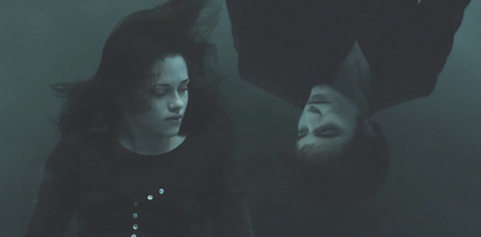 Bella and "Edward" in "New Moon"