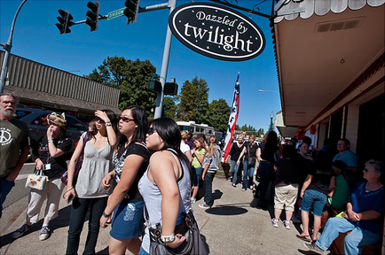 The Dazzled by Twilight shop in Forks, WA