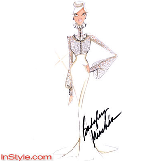 Bella's Dress by Badgley Mischka