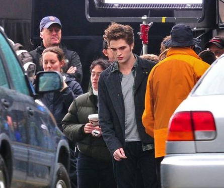 Rob on "Eclipse" set