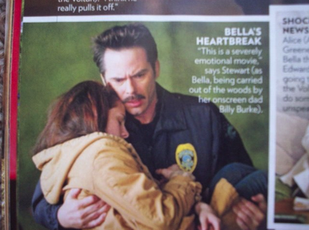 Charlie with Bella in "New Moon"