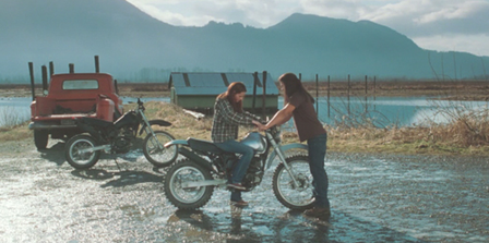 Bella and Jacob in "New Moon"