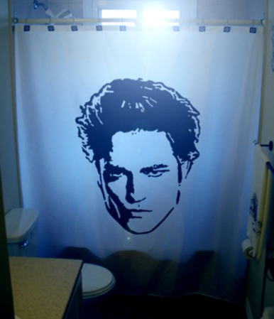 Edward Cullen shower curtain