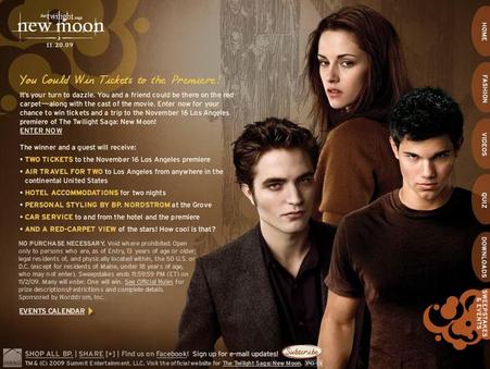 Nordstrom's "New Moon" contest