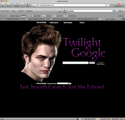 Twilight Google